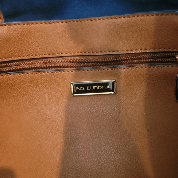 Big Buddha Tan Tote with Studded Trim - Picture 8 of 13